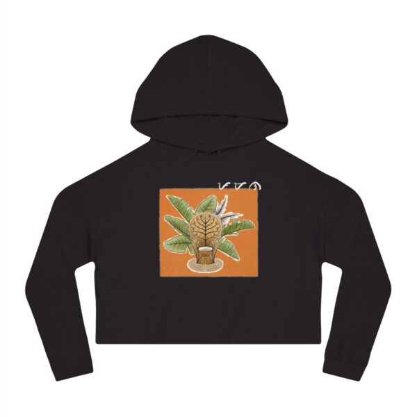 PAMANA PEACOCK CHAIR CROP HOODIE - Image 5