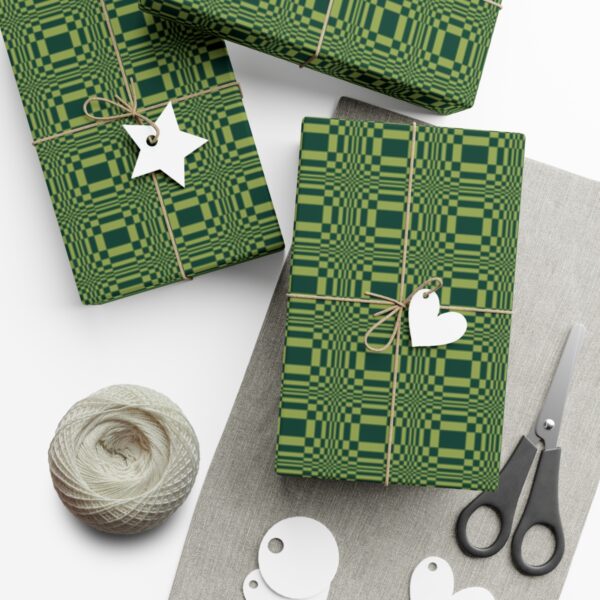 BINAKOL GREEN WRAPPING PAPER